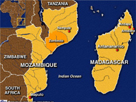 Map of Madagascar