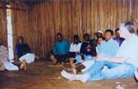 Clint Akins with group